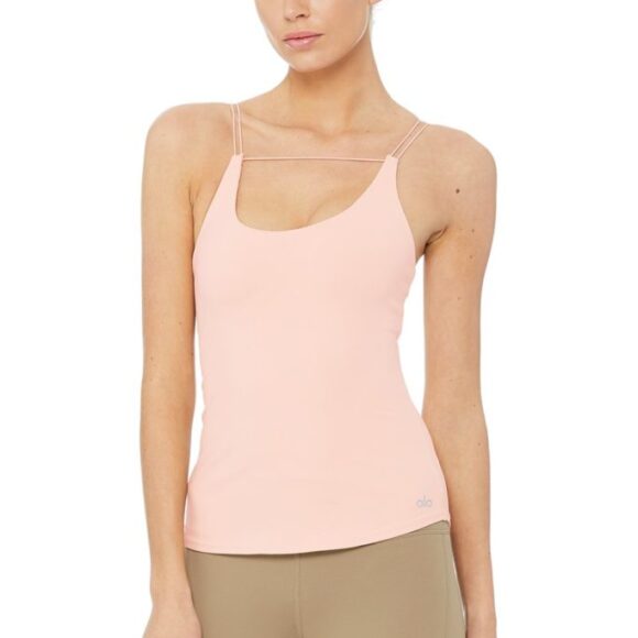 Link Bra Tank Pink1